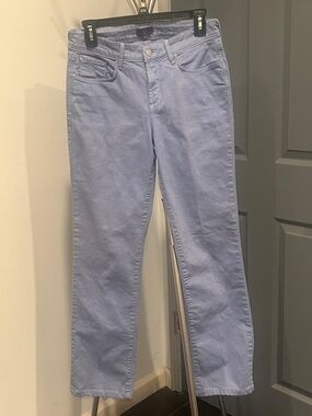 NYDJ Straight-Leg Jeans in Light Blue Wash